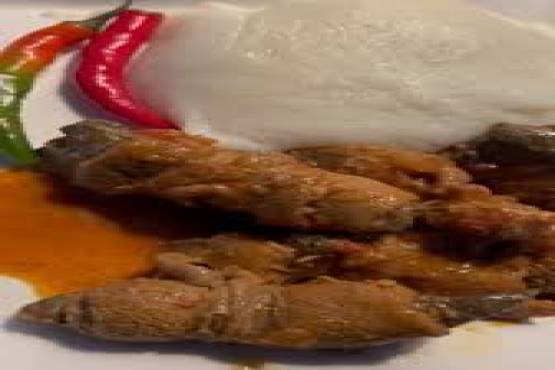 Kongué com Xima ou Arroz